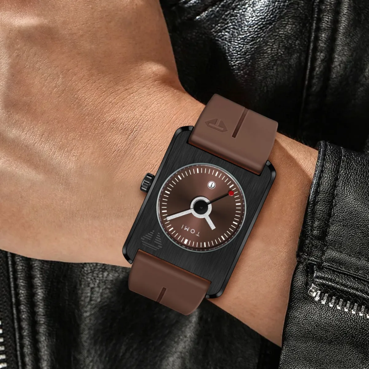 TOMI Square Edition, Montre Créative & Contemporaine