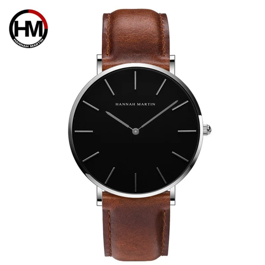 Montre Hannah Martin, L'Élégance Intemporelle & Précision Quartz pour homme