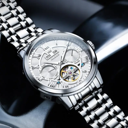 Montre Homme OLEVS 6668 Automatique - Élégance, Luxe et Raffinement