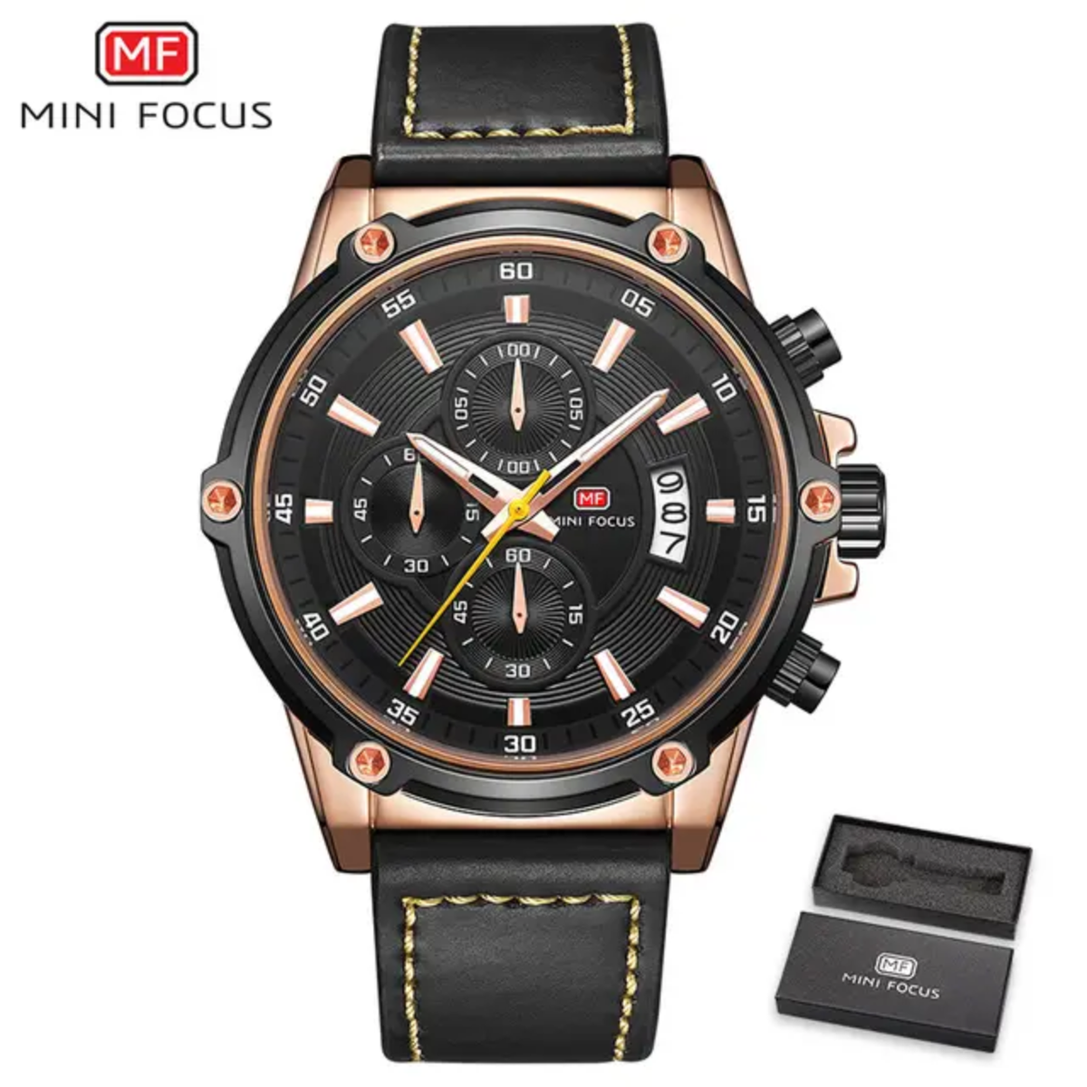 Montre Chronographe Mini Focus MF0175G - Design Robuste et Élégant