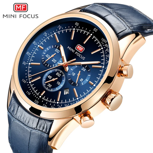 Montre Chronographe Classique Mini Focus(Modèle MF0118G) - Élégance et Précision