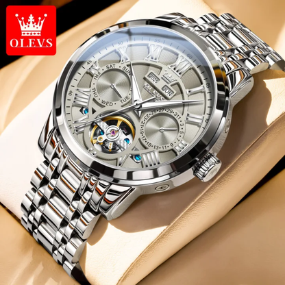 Montre Homme OLEVS 6668 Automatique - Élégance, Luxe et Raffinement