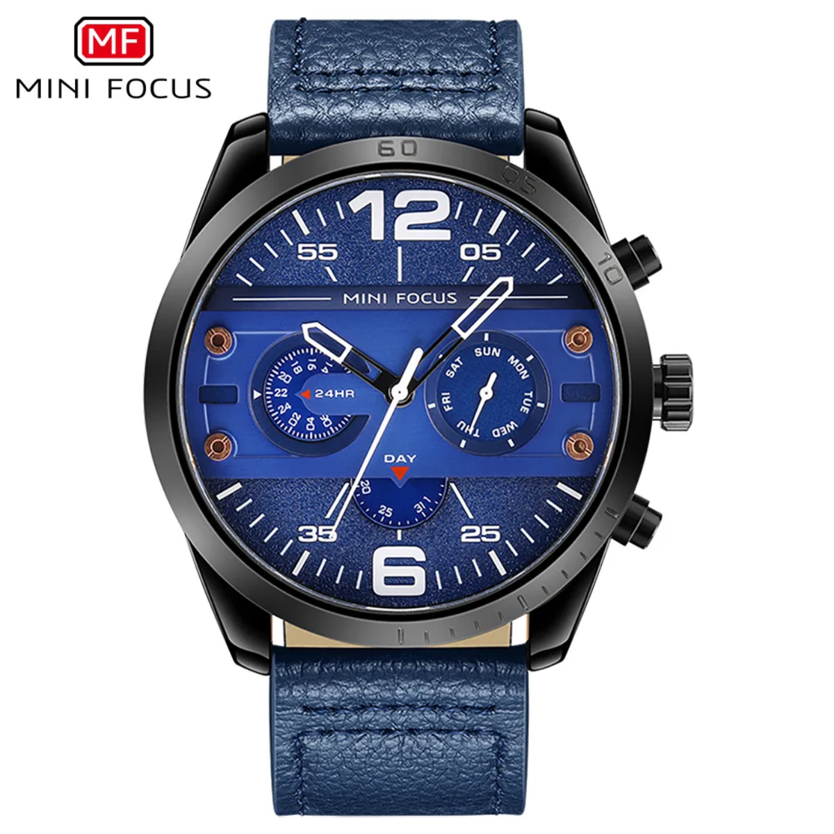 Montre Chronographe Mini Focus 0068 - Style Sportif et Urbain