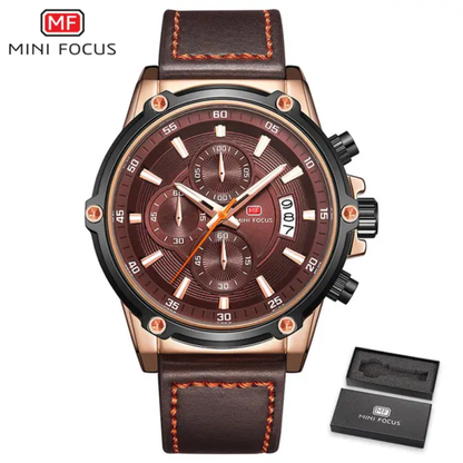 Montre Chronographe Mini Focus MF0175G - Design Robuste et Élégant