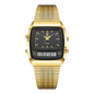 Montre Dual Display Or & Noir - LIEBIG