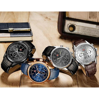 Montre Chronographe Classique Mini Focus(Modèle MF0118G) - Élégance et Précision