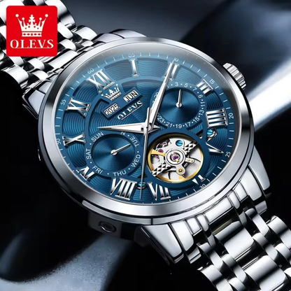 Montre Homme OLEVS 6668 Automatique - Élégance, Luxe et Raffinement